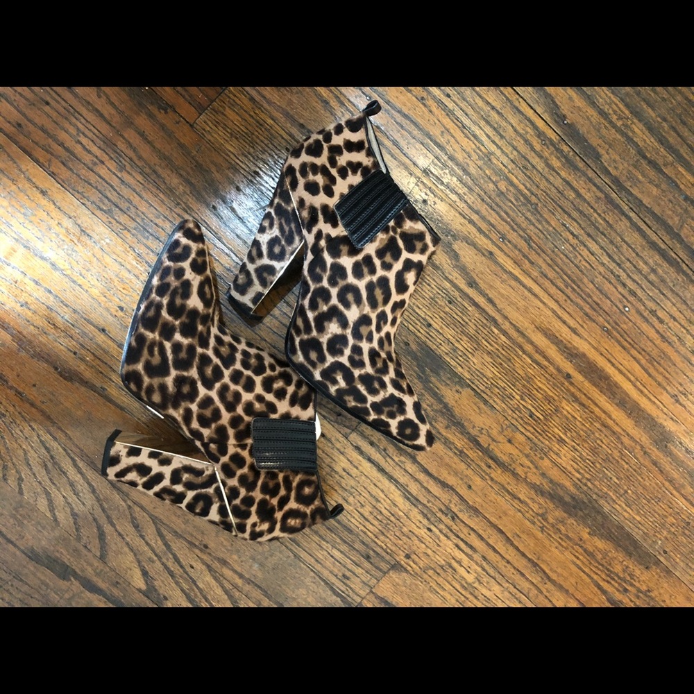 Michael Kors leopard boots